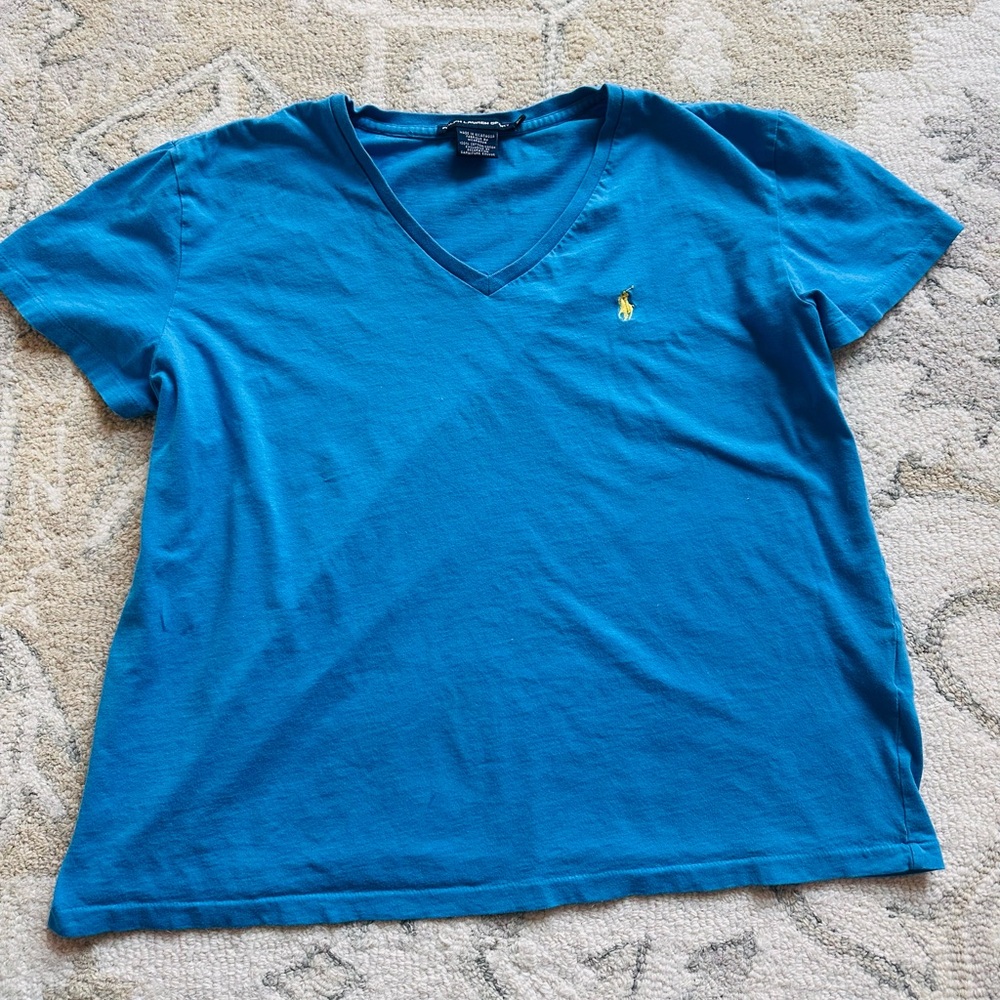 Ralph Lauren Sport Turquoise Tee